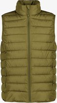 Mountain Peak heren bodywarmer groen - Maat S - Winddicht en waterafstotend - Ademend materiaal