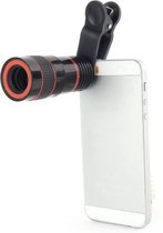 CHPN - Zoomlens voor smartphone - Telefoon Lens - 8 x Zoom - Smartphone Lens - Clip on - Foto's maken met smartphone - Inzoomen - Universeel - Losse lens voor telefoon