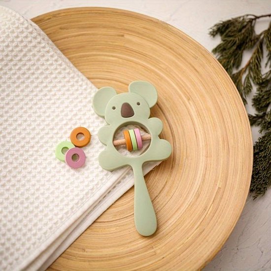 Venditer Babyrammelaar 0-6 maanden, rammelaar baby, babyspeelgoed 0-6 maanden, grijper om te rammelen, babyrammelaar, speelgoed, rammelaar, baby pluche dieren, ontwikkelingsspeelgoed voor 0-12 maanden