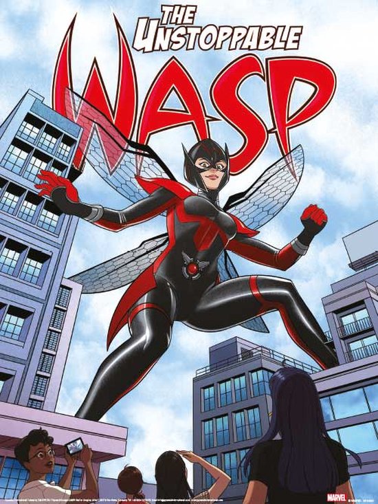 The Wasp Unstoppable Art Print 30x40cm | Poster