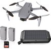 Tedroka C-Fly Drone - GPS 4K-camera - Vliegtijd 52 minuten - 4K UHD-video - inclusief 2 batterijen, powerbank, draagbare tas en SD kaart