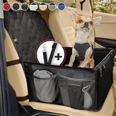 Extra stabiele hondenautostoel - Versterkte wanden en 5 riemen - Waterdicht - Hondenmand, reisbench, mand voor achterbank of voorstoel
