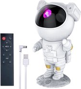 Divencie - Sterren Projector - Sterrenlamp - Galaxy Verlichting - Astronaut - Voor Kinderen en Volwassenen - Met Afstandsbediening