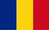 *** Grote Roemenië Vlag 90x150cm - Vlag Roemeense - van Heble® ***