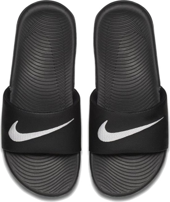 Nike Kawa Slipper Enfants 819352-001 Noir