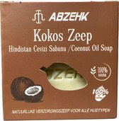 Abzehk - Handzeep, Sabun, Handsoap - Kokos, Hindistan Cevizi, Coconut Oil - 150gr ±20gr