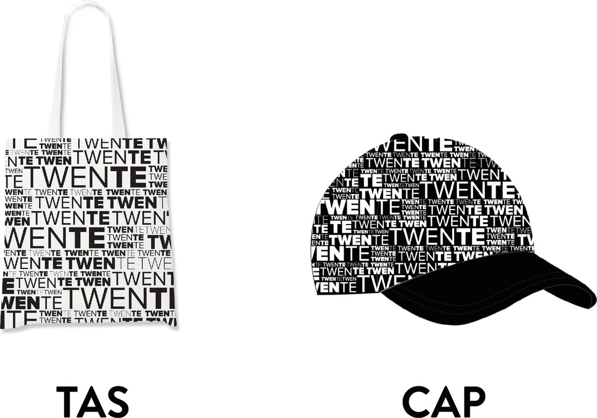 Twente pet & tote bag - Voordeelpakket - Souvenirs Nederland