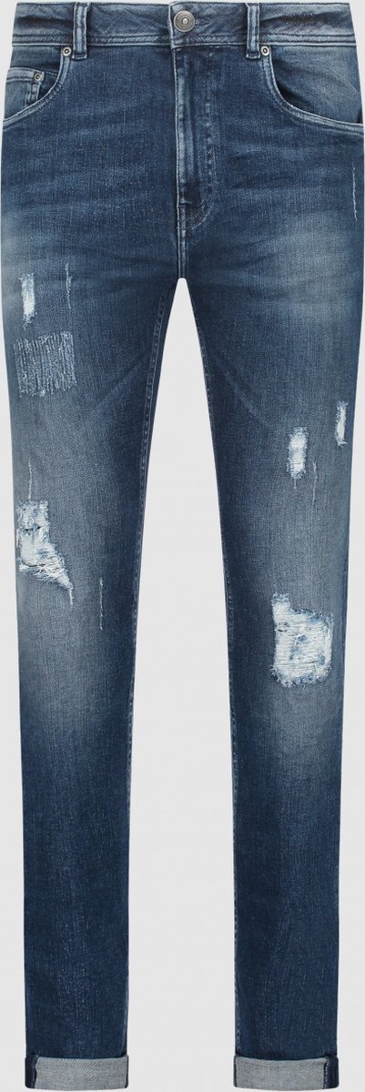 Circle Of Trust Solid Destroyed Jeans