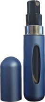 Parfum Refill Bottle - Mini parfum fles - 5ml - AliRose - BLAUW MAT - Parfum verstuiver
