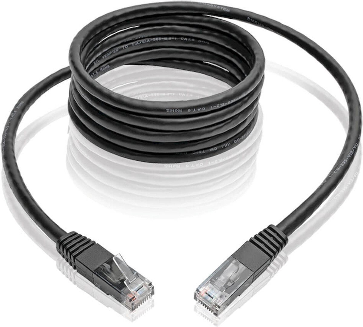 Tripp Lite CAT6, M/M, 14FT netwerkkabel 4,2672 m U/UTP (UTP) Zwart