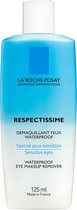La Roche-Posay Respectissime waterproof oog-makeup reiniging gevoelige ogen - Gezichtsreinigingsmiddel- 125ml