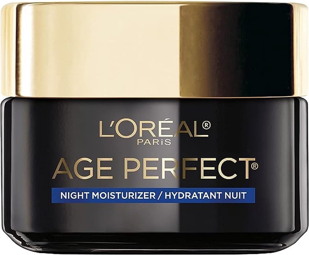 Goedkoopste L'Oréal Paris - Age Perfect Cell Renewal Anti-Aging - Anti-Wrinkle Night Moisturizer with Antioxidants - 48g
