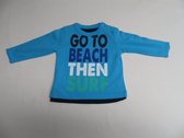 Tshirt met lange mouw - Omkeerbaar - Jongens - Blauw / marine - Surf 6 maand 68
