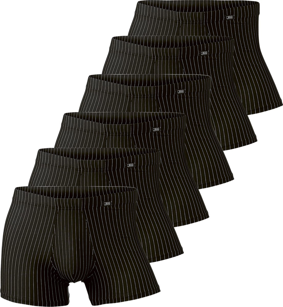 JBS Heren lang short / pant 6 pack Microfiber