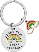 Sleutelhanger Pride - LGBTQ - Gay - Regenboog - Cadeau voor hem of haar - Kerst - Valentijn