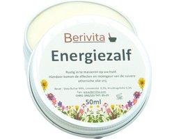Energie Zalf 50ml - Opwekkende geurzalf met Shea Butter, Limoenolie en Kruidnagelolie