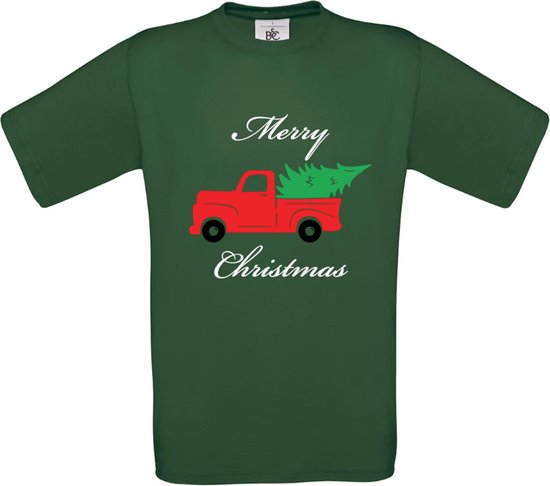 Shirt Merry Christmas truck (XL)