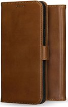Rosso Element Book Case Étui portefeuille adapté pour Samsung Galaxy S23 FE | Porte-monnaie | 3 passes | Fermeture magnétique | Fonction de support | Marron