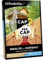 Wonderbox Coffret cadeau - CAP OU PAS CAP - Insolite ou château ?