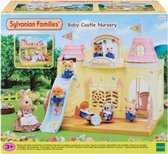 Sylvanian Families  5316 baby creche kasteel- piano- glijbaan- schommel- tafel