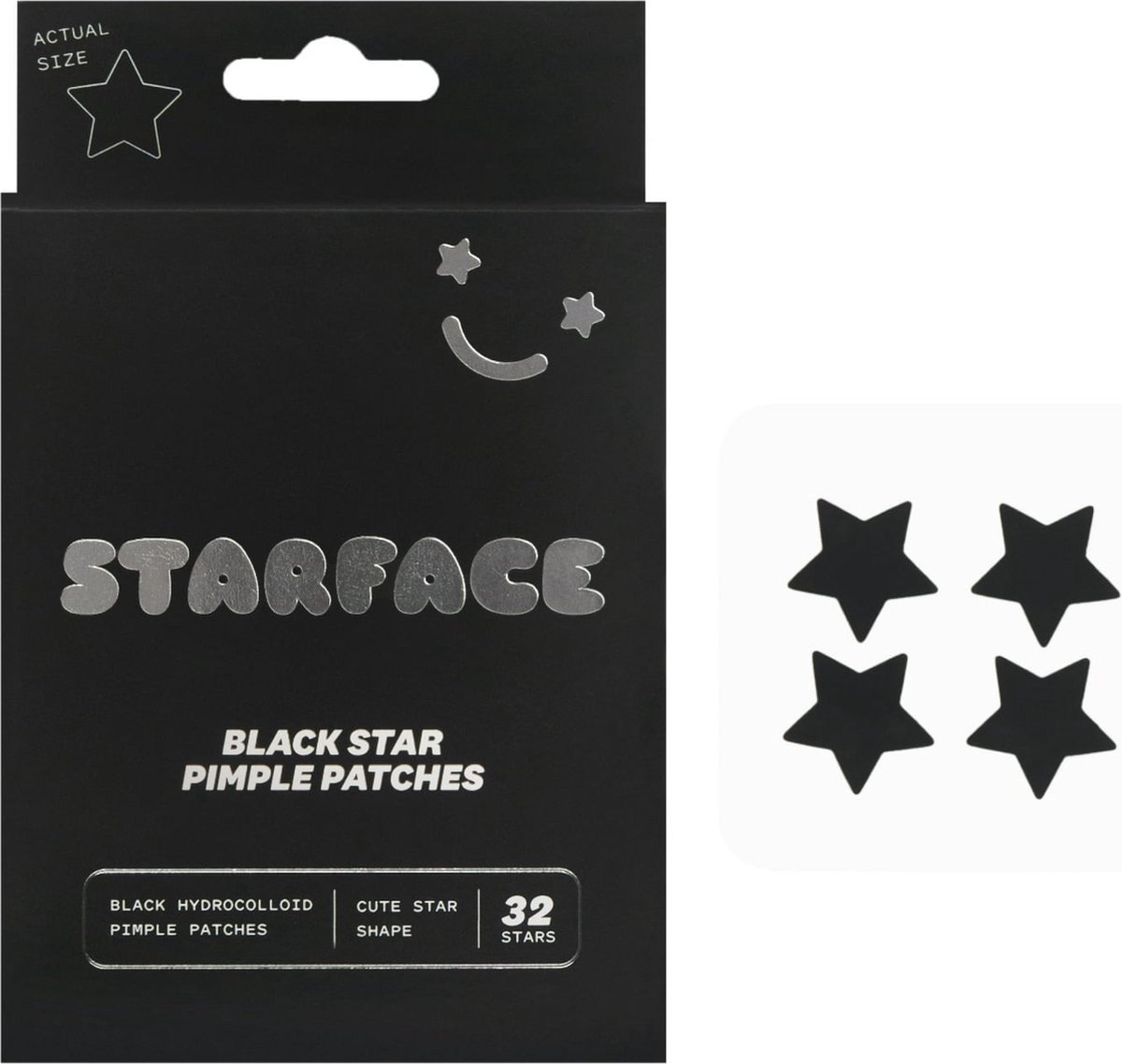 Goedkoopste Starface Black Hydro-Star Pimple Patches 32 Count