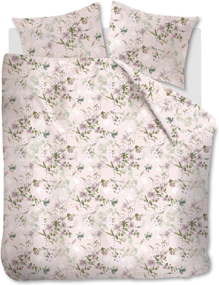 Ambiante Emily dekbedovertrek - Lits-Jumeaux - 240x200/220 - Naturel