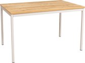 Furni24 Multifunctionele tafel 120x80 cm saffier eiken decor / grijs