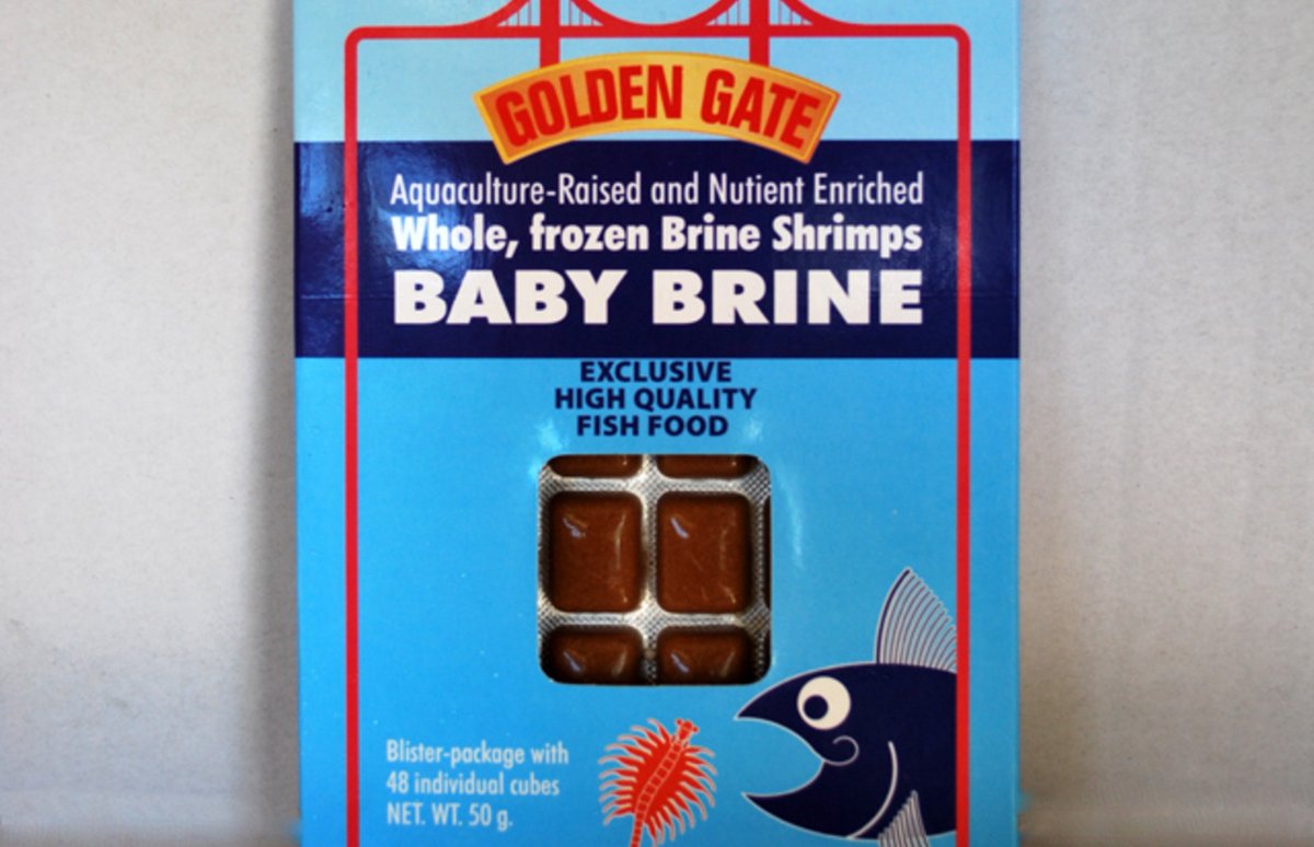 Golden Gate Artemia Baby Blister | diepvries visvoer in portieblokjes 50 gram Diepvries