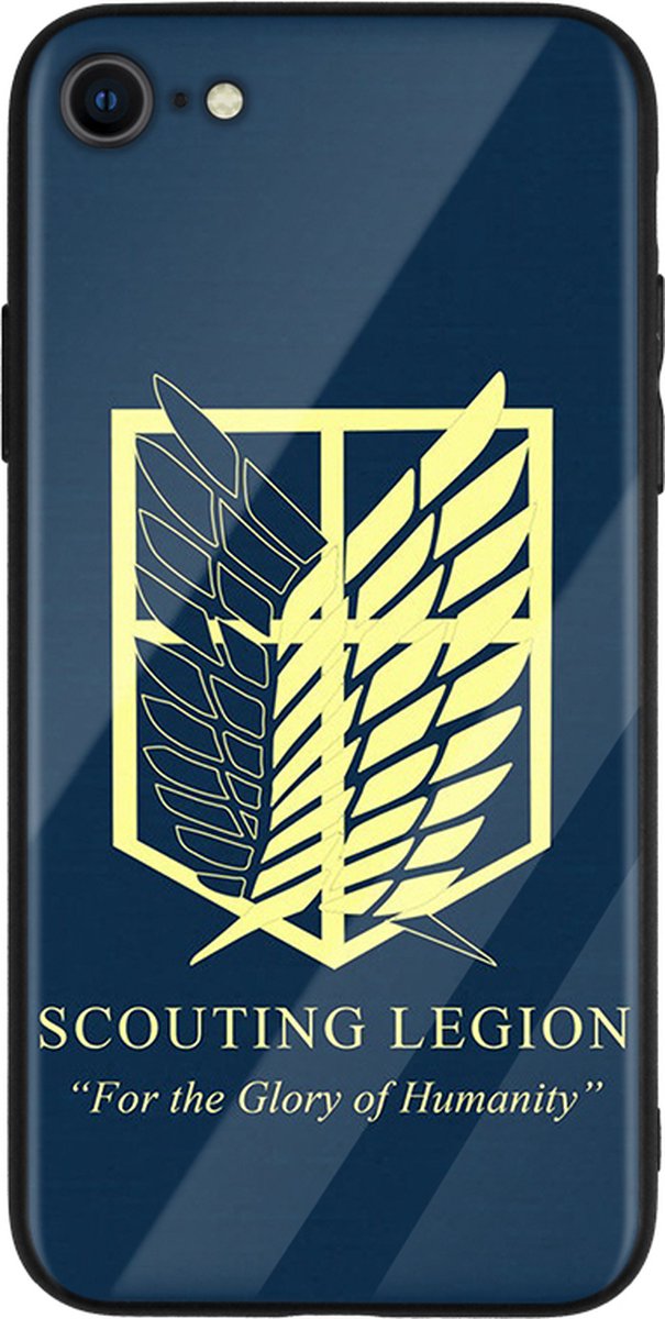 Anime merchandise - anime hoesje / phone case - Attack on Titan Scouting Legion Iphone 7/8/SE