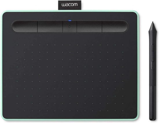Wacom CTL-672-N pendienblad met drukgevoelige pen, compatibel met Windows en Mac, maat M zwart/rood Wacom CTL-672-N pendienblad met drukgevoelige pen, compatibel met Windows en Mac, maat M zwart/rood