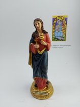 Heilige Maria Magdalena beeld 15 cm / Polystone