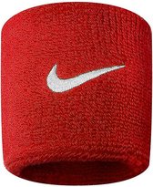 Nike Polsband - rood/wit