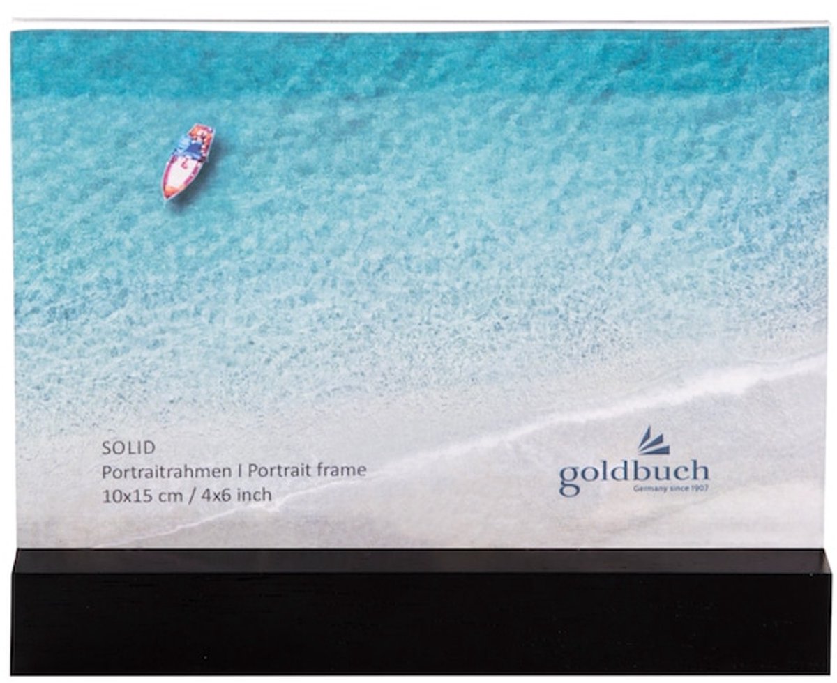 Goldbuch Fotolijst Solid - Zwart - 10x15 cm