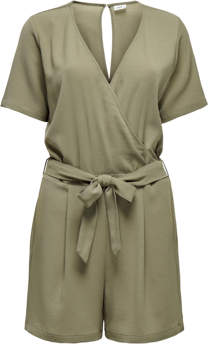 JDY JDYAMANDA S/S WRAP PLAYSUIT WVN EXP Dames Jumpsuit - Maat S