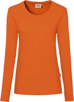 Hakro T-Shirt Dames Lange Mouwen MIKRALINAR® (Oranje)