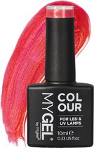 Mylee Gel Nagellak 10ml [Rose spirit] UV/LED Gellak Nail Art Manicure Pedicure, Professioneel & Thuisgebruik [Fine Glitters Range] - Langdurig en gemakkelijk aan te brengen