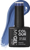 Mylee Gel Nagellak 10ml [Monday Blue] UV/LED Gellak Nail Art Manicure Pedicure, Professioneel & Thuisgebruik [Blue Range] - Langdurig en gemakkelijk aan te brengen