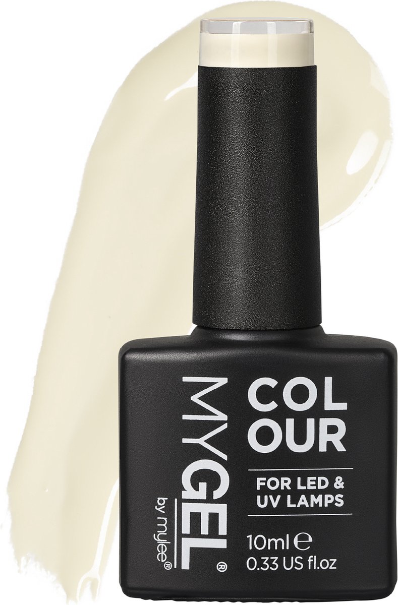 Mylee Gel Nagellak 10ml [Ice Queen] UV/LED Gellak Nail Art Manicure Pedicure, Professioneel & Thuisgebruik [White Range] - Langdurig en gemakkelijk aan te brengen