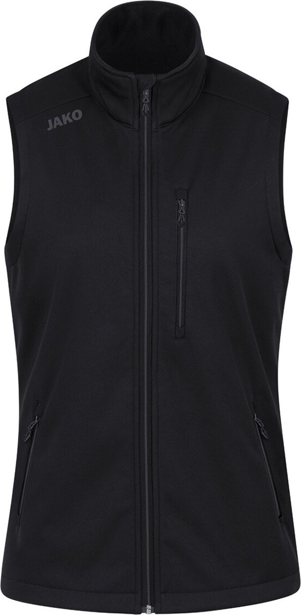 Jako Softshell Premium Dames Bodywarmers Zwart