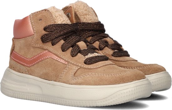 Ton & Ton Swann Hoge sneakers - Meisjes - Cognac