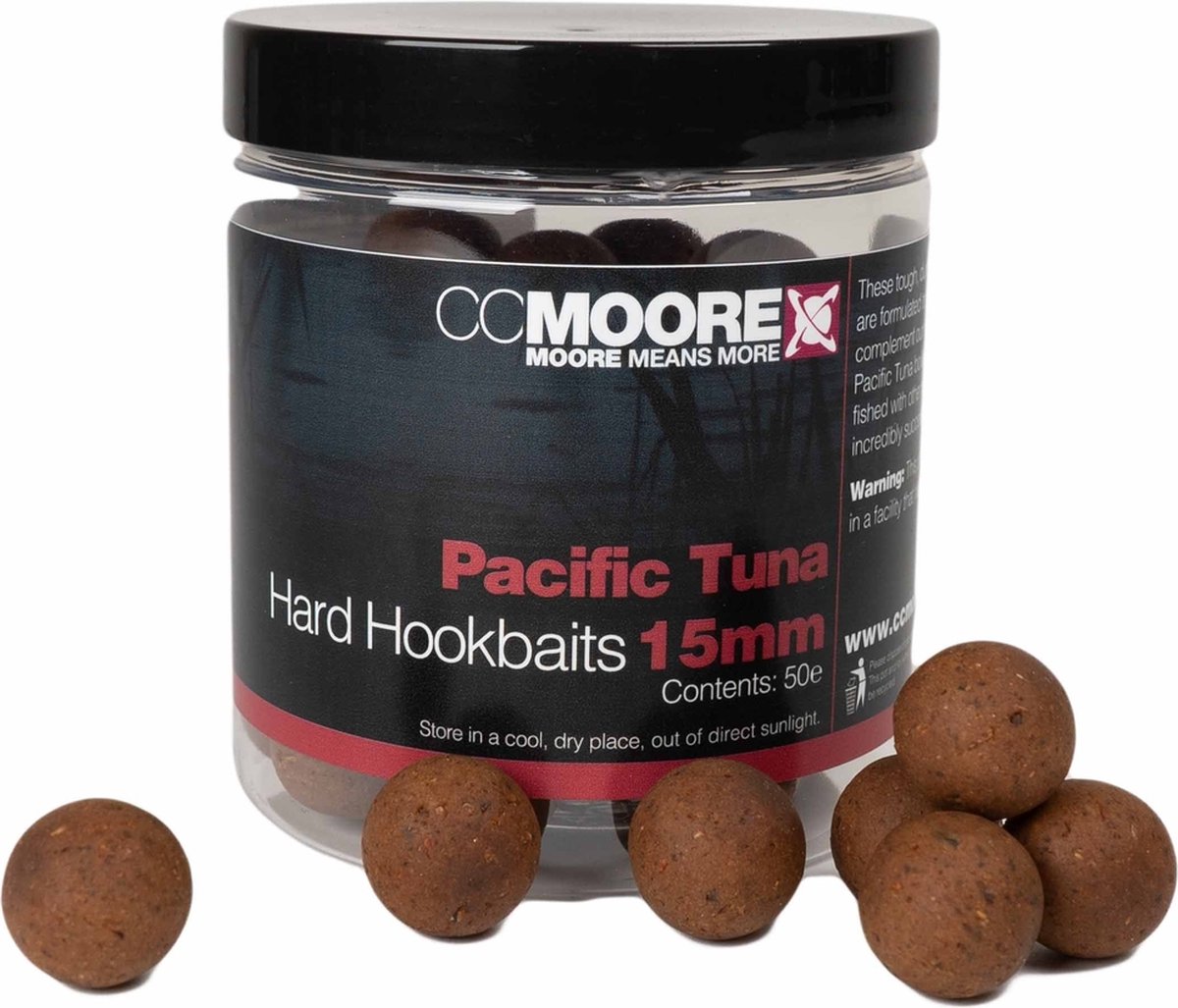 CC Moore Pacific Tuna Hard Hookbaits - Maat : 18mm