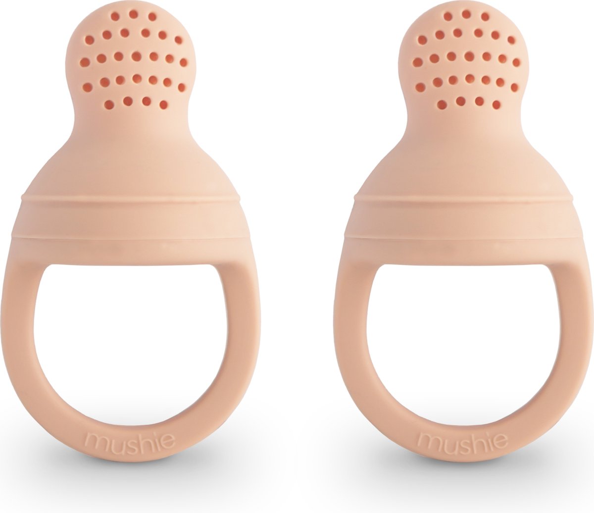 Goedkoopste Mushie Fresh Food Feeder Blush (2 stuks
