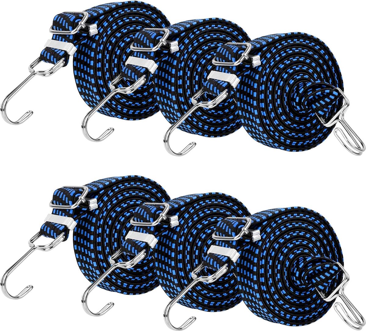 Tendeur élastique avec crochets Ø 12 mm longueur 150 cm lot de 10