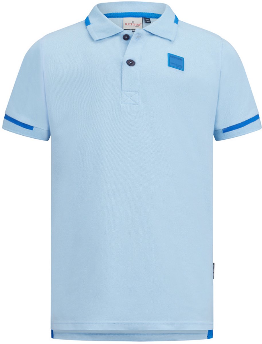 Jongens polo - Lucas - Zacht blauw
