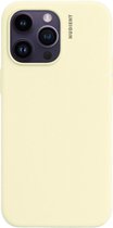 Nudient Base Case iPhone 14 Pro Max Pale - Geel