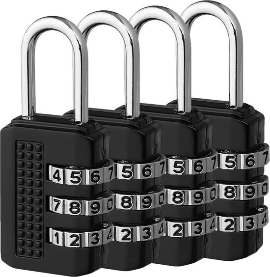 Travelhawk Kofferslot - TSA Reisslot - 3 stuks