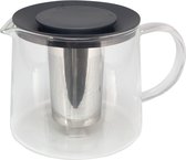 Théière en verre avec filtre à thé / infuseur 1,5 litre - Théières / théières - Théière avec infuseur à thé