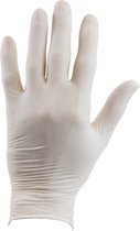 10x Latex wegwerphandschoenen - Large - Doe Het Zelf - Bescherming tegen bacteriën, virussen en chemische stoffen