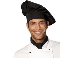 Professionele koksmuts  Zwart