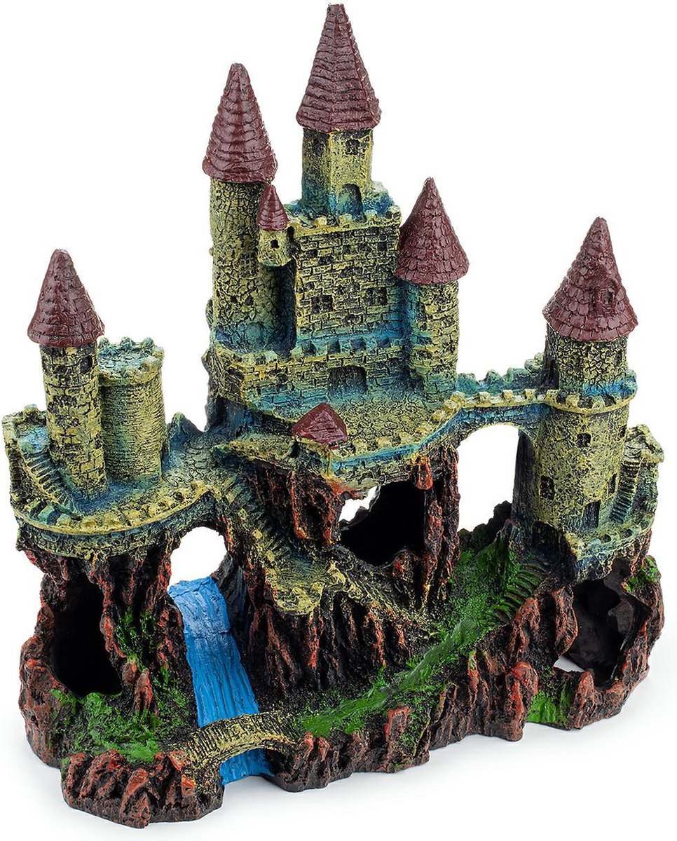 Happet - Aquarium Castle Decoration Happet R157 - 25 Cm - S-r157sh - 1st